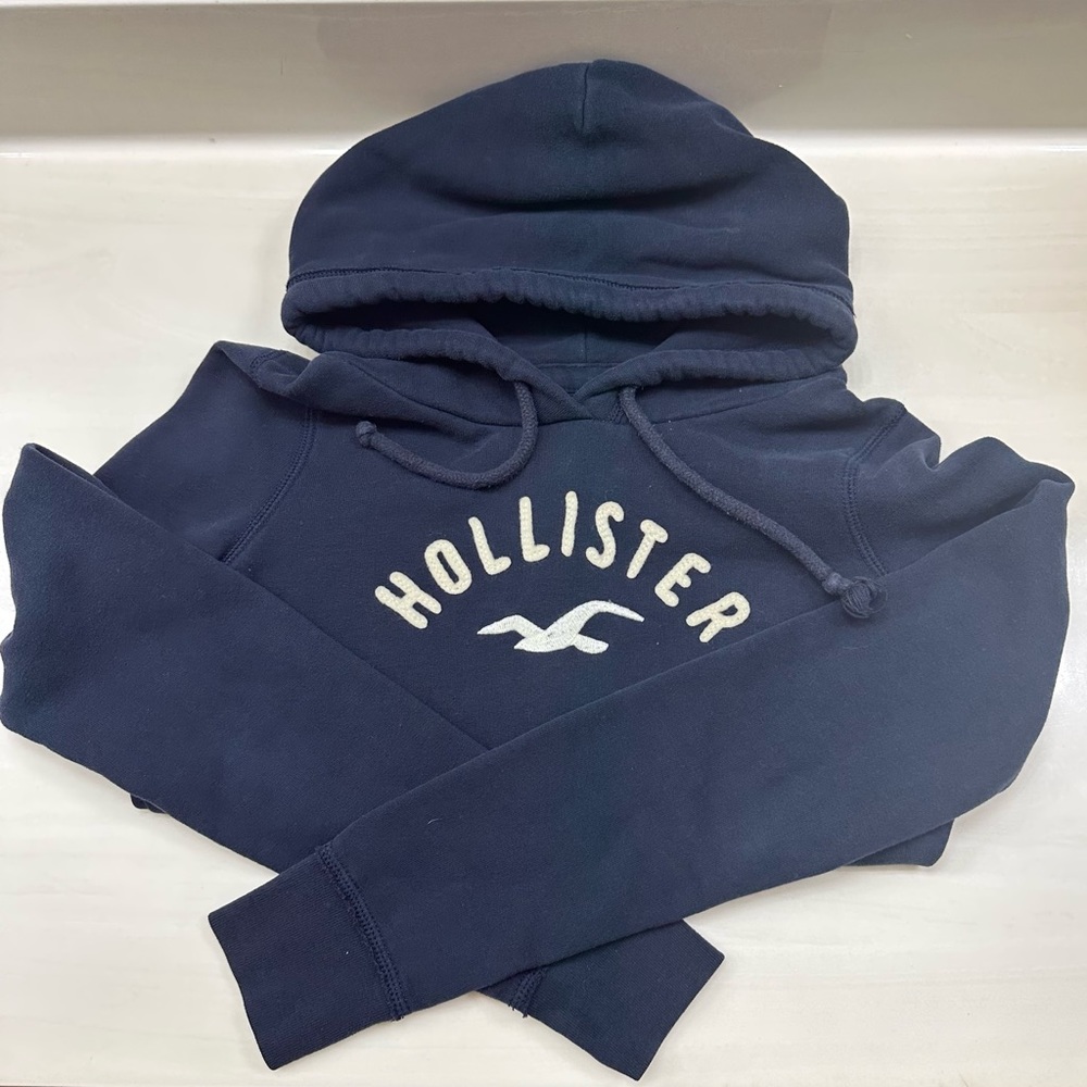 Hollister navy hoodie